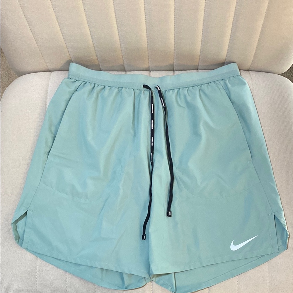 Nike Running Shorts - LINED - AQUA BLUE- MEDIUM